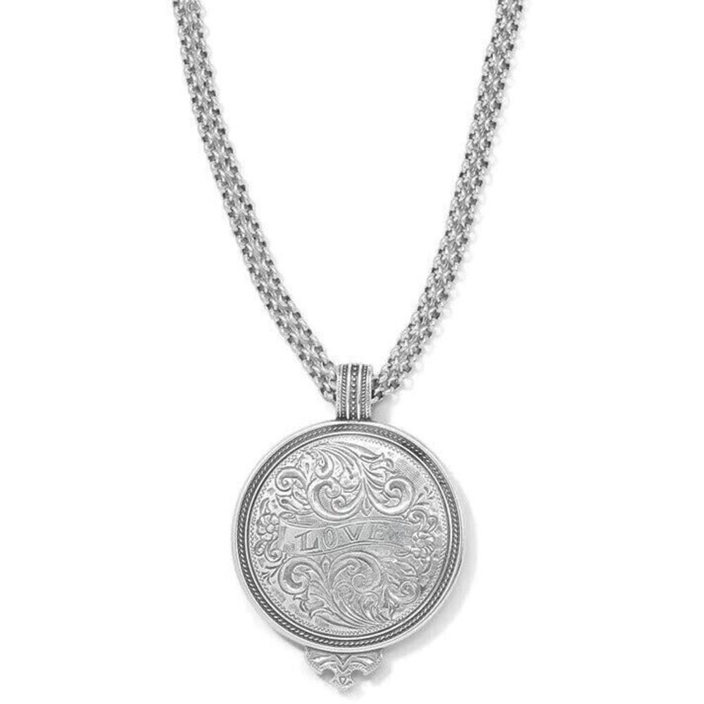 NWT Brighton ESSEX Forever Yours love convertible necklace pendant valentines